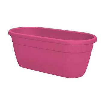 Květináč Květináč CITY 40x20cm, barva: růžová