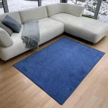 Koberec Kusový koberec ETON modrý Rozměr: 50x80 cm