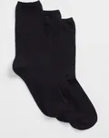 Dámské ponožky GAP 282680-00 Ponožky basic, 3 páry Tmavě modrá