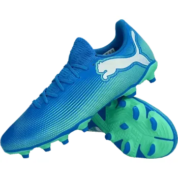 Kopačky Pánské kopačky lisovky Puma Future 7 Play FG/AG modré