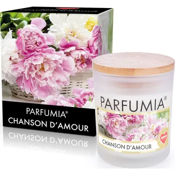 Svíčka CHANSON D´AMOUR | sójová vonná svíčka | PARFUMIA® | 250 ml Dedra