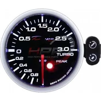 Budík Přídavný budík Depo Racing Peak - tlak turba elektronický do 3bar