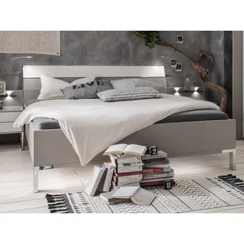 Postel Postel VIGO šedá/alpská bílá plocha spaní 160x200 cm