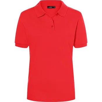 Dámské tričko James&Nicholson Dámská polokošile JN071 Tomato XL