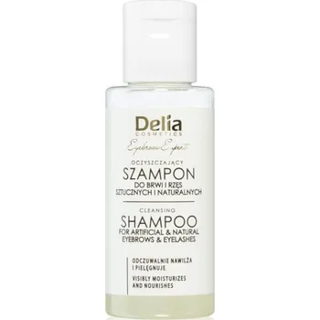 Barva na řasy a obočí Delia Cosmetics Eyebrow Expert čisticí šampon na obočí 50 ml