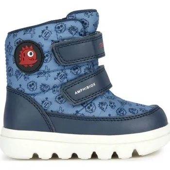 Chlapecké tenisky Chlapecké kotníkové boty Geox WILLABOOM BOY B 24-27 EU 24 Modrá, Bílá, Červená