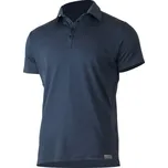 ELIOT pánská merino polo triko - Modrá 5656 / XL / Modrá