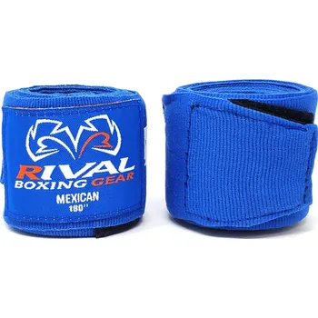 Bandáž na box a MMA Boxerské bandáže Rival Mexican Handwraps Barva: Modrá, Velikost: 180''