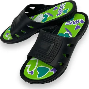 Pánské tenisky Pakic Dívčí zelené pantofle 01 Barva: Zelená, Velikost: 32