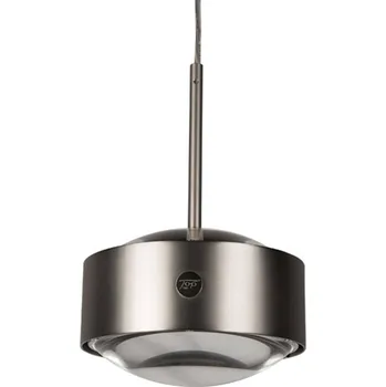 Osvětlení Top Light Závěsné svítidlo Puk Meg Maxx Drop Solo, matný nikl, G9 - Stříška - výška 2 cm, Ø 8 cm 3 x 12 W LED - Doprava zdarma