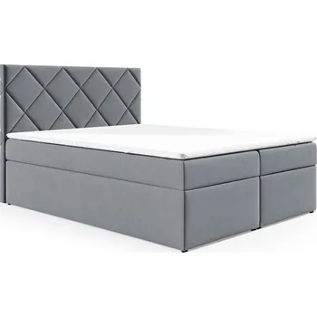 Postel Postel 75 120x200 cm s úložným prostorem Šedá I