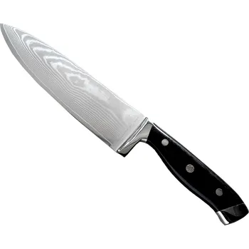 Kuchyňský nůž Šéfkuchařský nůž Seburo WEST Professional Damascus 220mm
