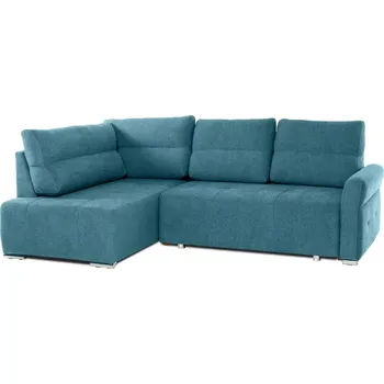 Sedací souprava Rohová sedací souprava ISLAND, levá, modrá (element 14)