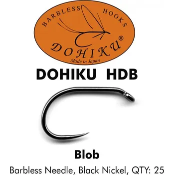 Rybářský háček Muškařské háčky Dohiku HDB vel. 12