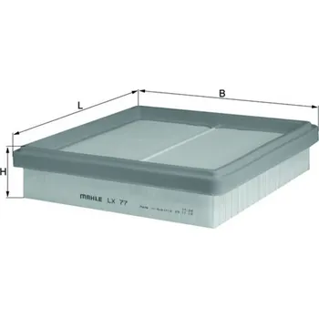 Vzduchový filtr Vzduchový filtr MAHLE LX 77