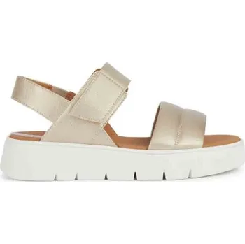 Dámské sandále Dámské sandály Geox DANDRA 40 38 Zlatá, Béžová