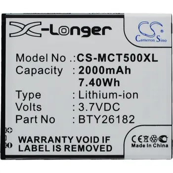 Baterie Cameron Sino CS-MCT500XL pro Mobistel MT-9201w - neoriginální