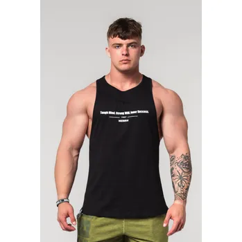 Pánské tílko NEBBIA Fitness tílko FLEXIN' černé XXL