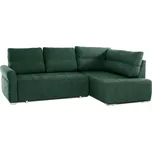 Rohová sedací souprava ISLAND, pravá, zelená (asti 24)