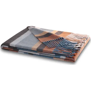 deka Biederlack Harmony Brown pléd 130 x 170 cm