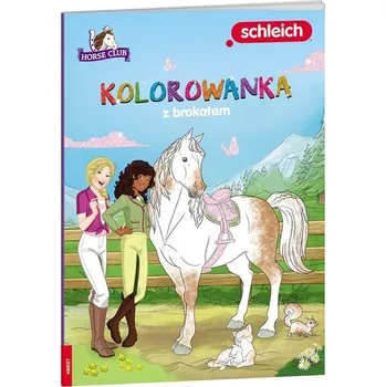 První čtění Horse Club kolorowanka z brokatem GCA-8401 - opracowanie zbiorowe