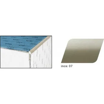 přechodová lišta AC 29 SCHODOVÉ LIŠTY - ŠROUBOVACÍ, 42x28mm Barva: Inox, Zvolte délku: 270 cm