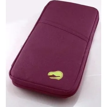 Organizér oblečení Multifunkční organizér na doklady vínový