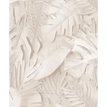 Tapeta 3D Vliesová tapeta na zeď, béžová, listy, M80007, Artifice, Ugépa