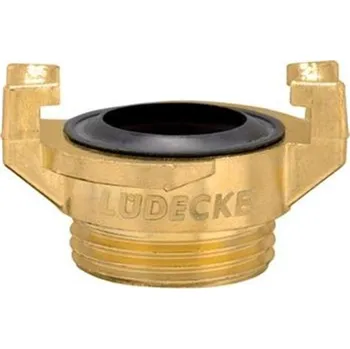 Fitinka VSK GKAP34 - Bajonetová spojka na vodu GKAP10 s vnějším závitem 3/4", mosazná s těsněním