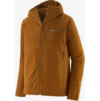 Patagonia Pánská mikina R1® TechFace Fitz Roy Trout Hoody - Shelter Brown, vel. XL