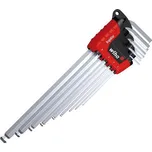 Wiha 37351 - Sada klíčů zástrčných šestihranných Inbus 1,5-10mm 9-dílná, L-klíč s kuličkou ErgoStar