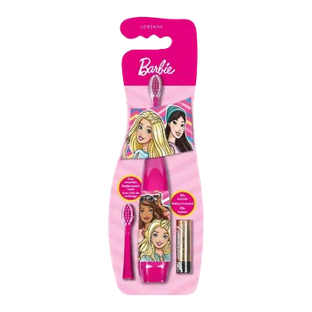 Zubní kartáček Barbie elektrický zubní kartáček + náhrada