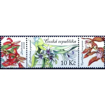 Poštovní známka Česká pošta (2012) č. 730 ** - Česká republika - Pěstitelství - Krása orchidejí