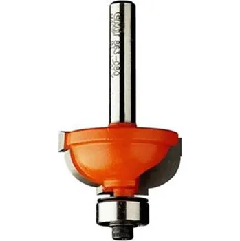 Fréza CMT Orange Tools C96304811 - Zaoblovací fréza vypouklá na dřevo pr 25,4x11,5mm, R=4,8 s ložiskem, stopka 8 mm