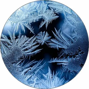 Jedlá dekorace na dort Jedlý papír kresba mrazu 19,5 cm Pictu Hap