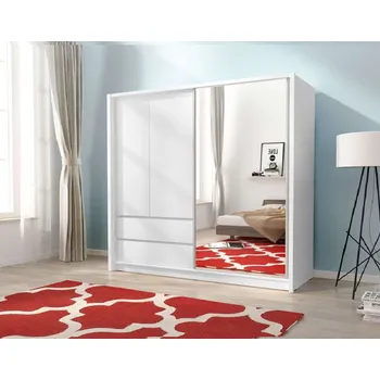 Šatní skříň ArtPS Šatní skříň RHEA 200 | bílá