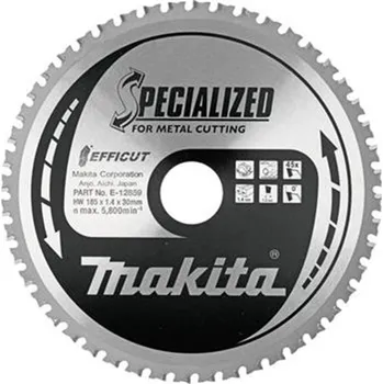 Pilový kotouč Makita E-12859 - Kotouč pilový pr. 185 x 1,4 x 30mm x 45 Z kov Efficut CS002G