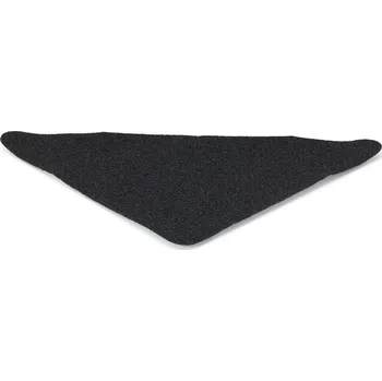 Výstražná páska Černá korundová protiskluzová páska FLOMA Super - 38 x 27 cm a tloušťka 1 mm (80081316) FLOMAT