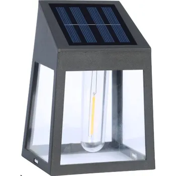 Venkovní osvětlení Solární svítidlo nástěnné, 13,3 cm, teplá bílá, 6 hodin&nbsp;SL234