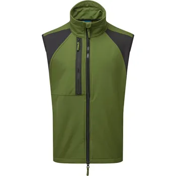 pracovní vesta PORTWEST Vesta WX2 Softshell Gilet CD876 POR-CD876OGRXL XL Olivová