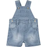 lupilu® Dětské kalhoty s laclem, BIO (světle modrá, 56)