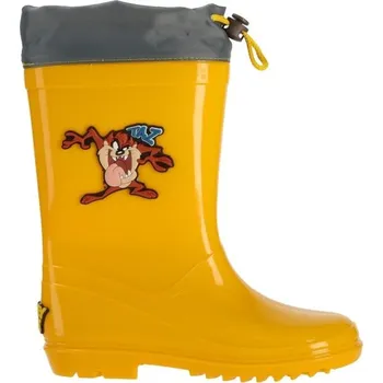 Dívčí obuv Dětské holínky LOONEY TUNES LEO TAZ 25 Žlutá, Šedá
