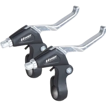 Brzdová páka Brzdové Páčky Pro-t 14210 V-brake 2 prsté dural P+Z stříbrná