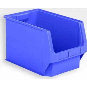 SSI SCHAFER 92084 - Přepravka stohovatelná LF 533 G PP, modrá, rozměr 500 x 312 x 300 (LxWxH mm)