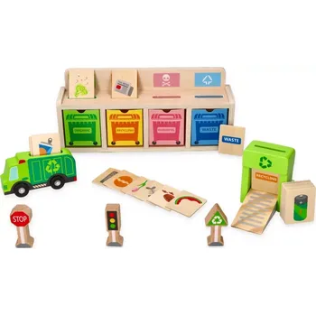 Dřevěná hračka Dřevěná recyklační hračka pro děti