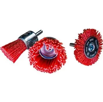 Makita D-70742 - sada nylonových kartáčů pro hrubé broušení 3 ks