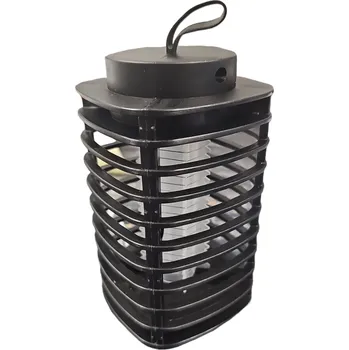 Elektrický lapač Elektrická USB lampa proti komárům s elektrickým šokem 16 x 8 cm černá