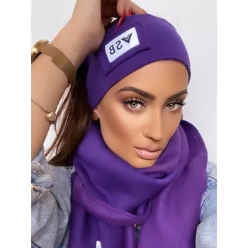 Dámská tepláková VSB čelenka tmavě fialová, VELIKOST UNI