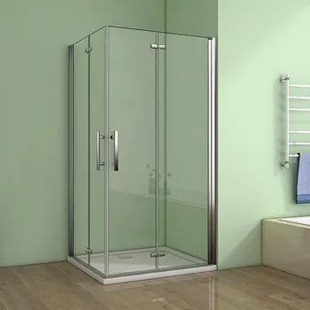 Čtvercový sprchový kout MELODY R909, 90x90 se zalamovacími dveřmi H K
