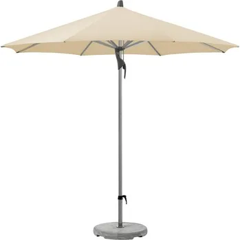 Zahrada Glatz Profesionální slunečník Fortino Riviera, Glatz, kulatý 250 cm (2 m), rám eloxovaný hliník, potah akryl 300 g/m2 barva dle vzorníku